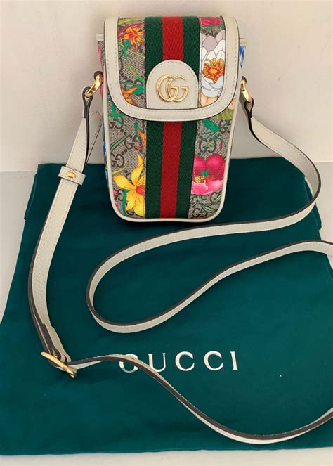 gucci floral crossbody|gucci ophidia cross body bag.